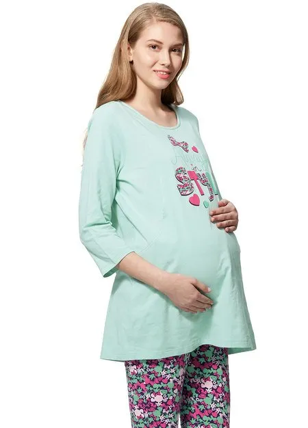 181801B1 Disney Minnie Maternity & Nursing Jammies