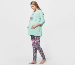 181801B1 Disney Minnie Maternity & Nursing Jammies