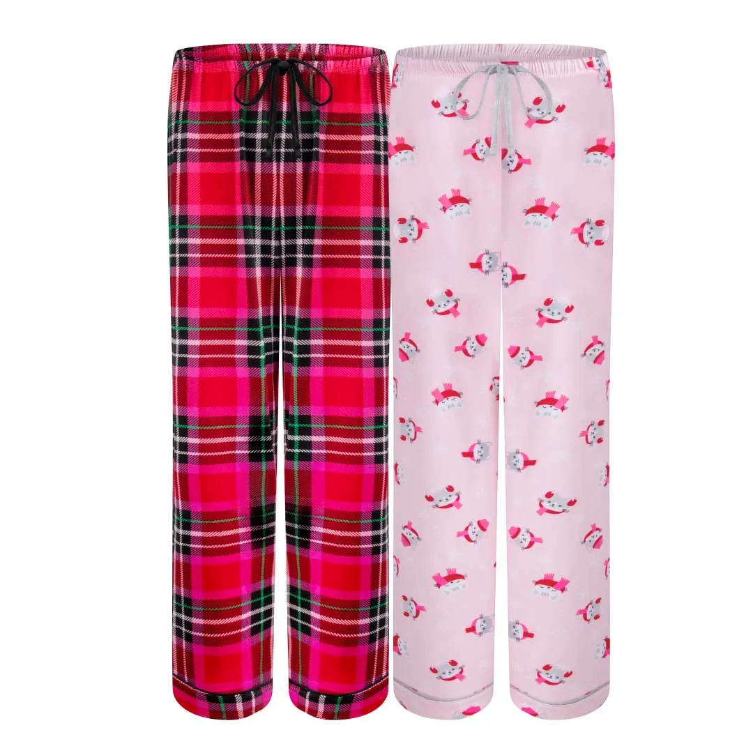 2 Pack Lounge Around Pajama Pants
