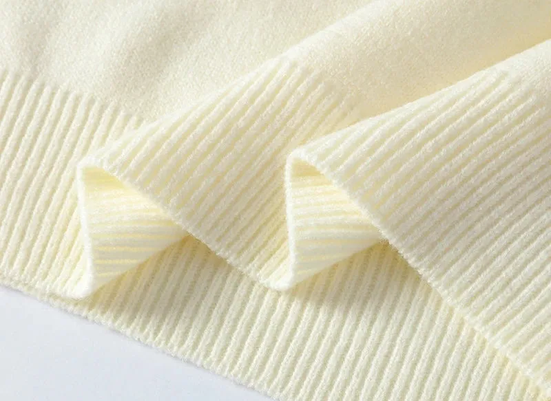 2024 New Autumn Winter High End Luxury Wool Sweater Men Jumper Fashion Striped Mens Christmas Sweaters Keep Warm Pull Homme