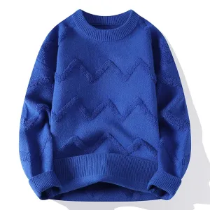 2024 New Autumn Winter High Quality Thick Warm Knitted Sweater Men Clothing Casual Mens Jumper Korean Harajuku Pullover Sweaters