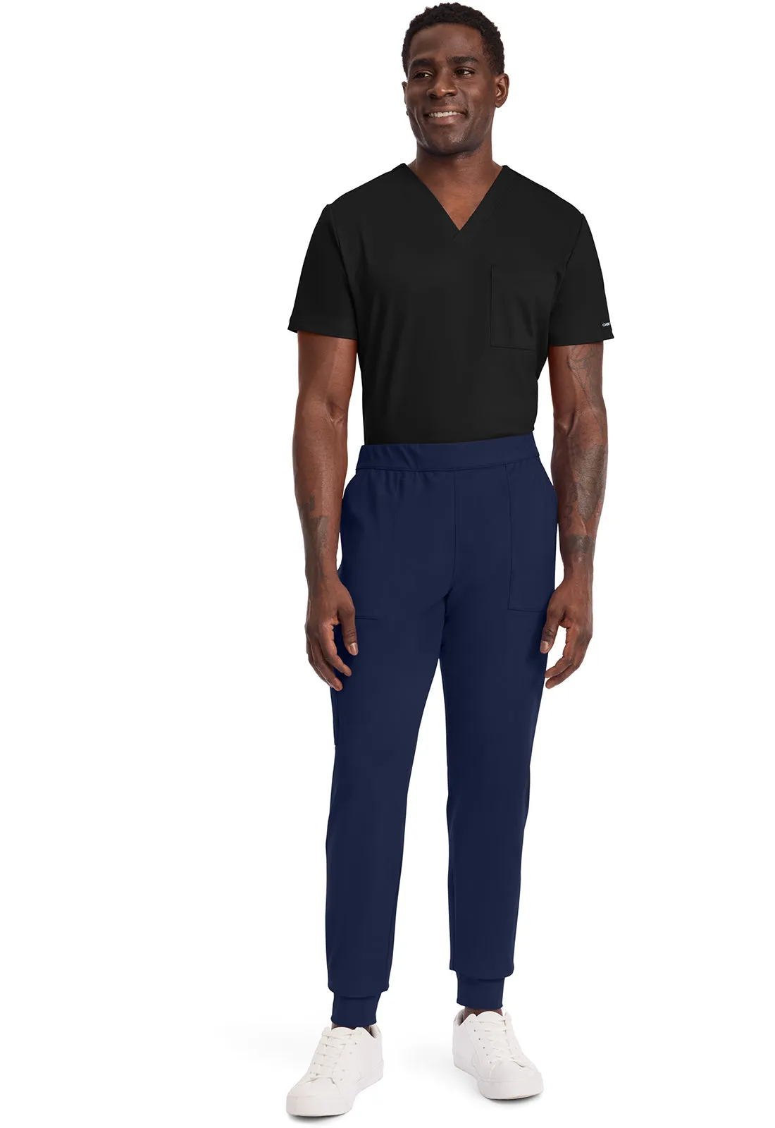 Achieve CK034 Men's Pull-on Jogger Pants Navy