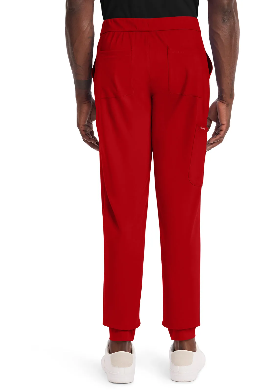 Achieve CK034 Men's Pull-on Jogger Pants Red