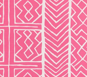 Alan Campbell Fabric: Aruba II Background - Custom Light Pink on Light Tint