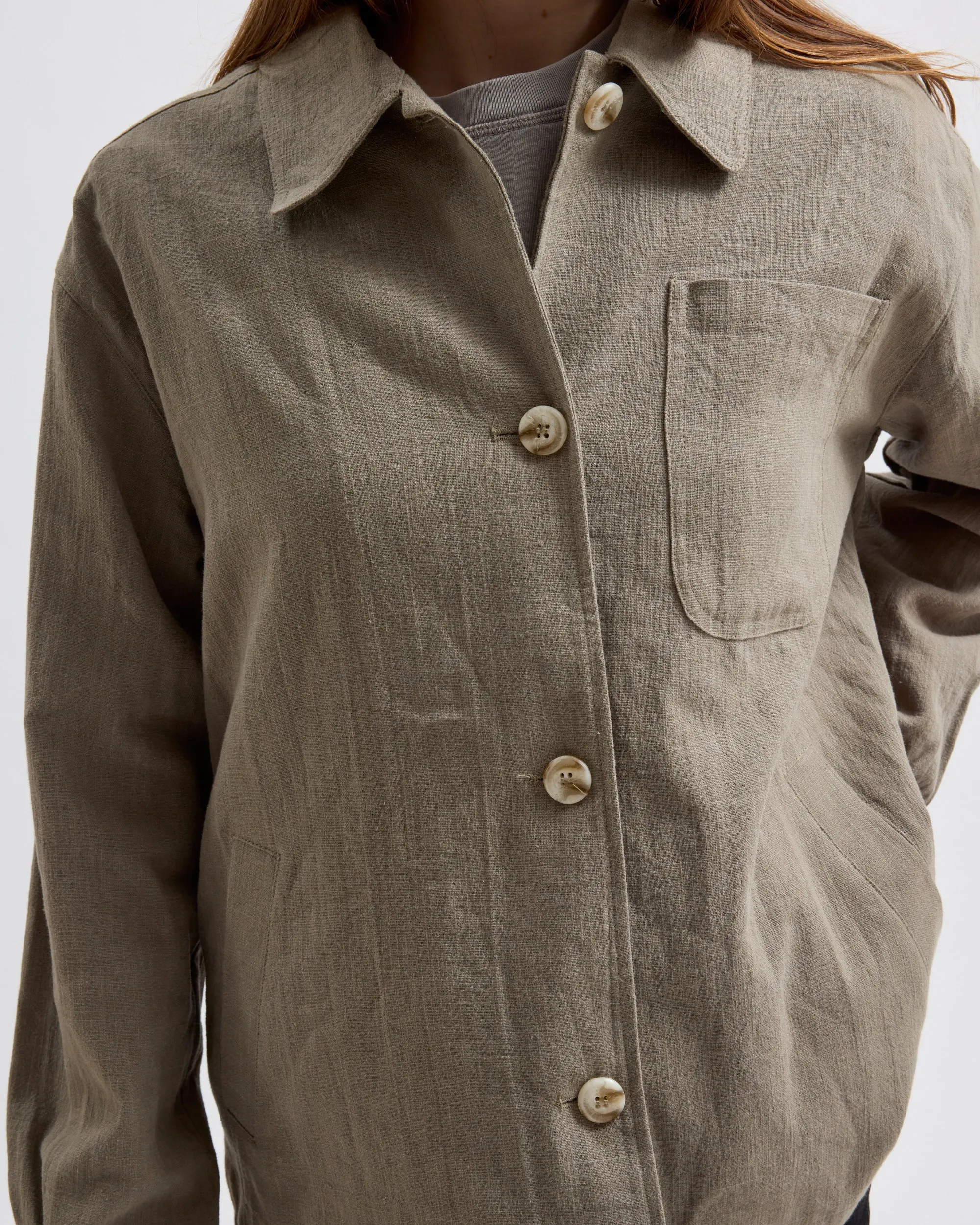 Ally Linen – Light Moss
