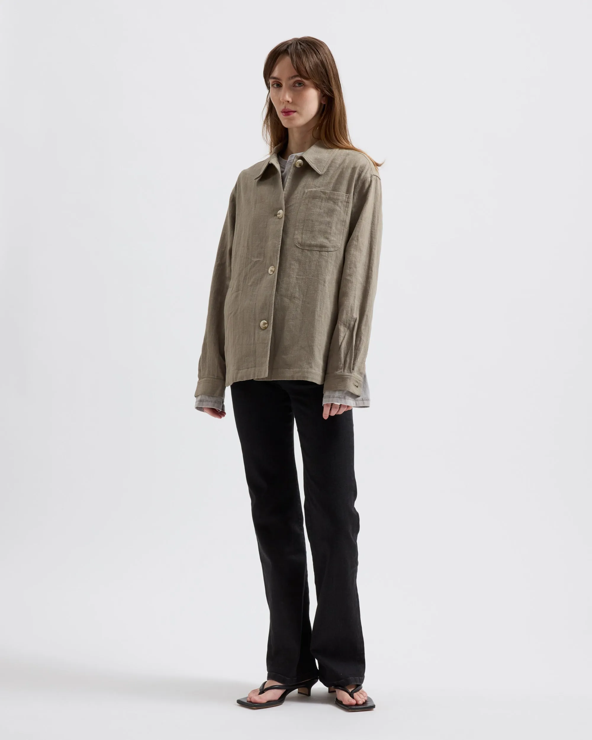 Ally Linen – Light Moss