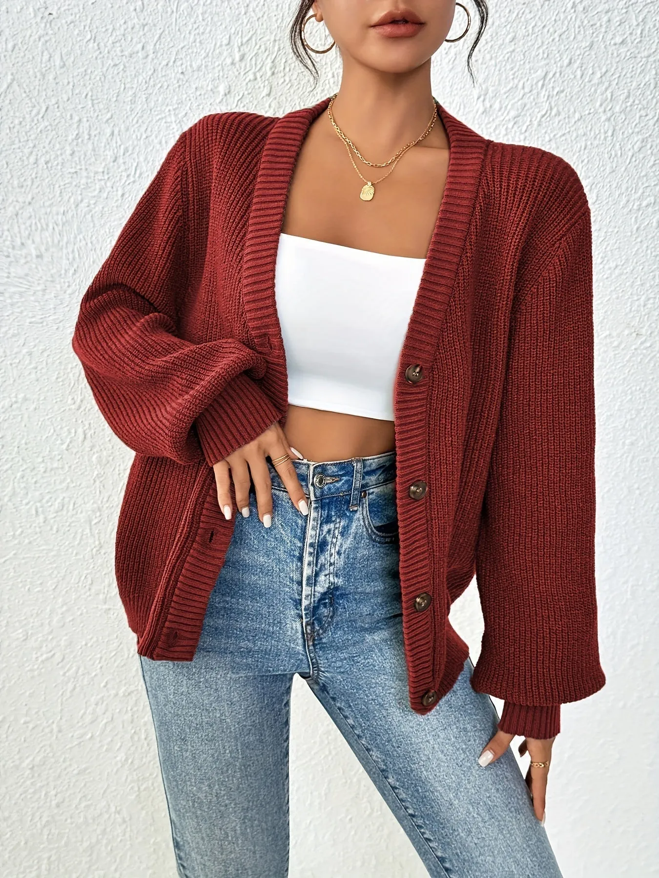 Althea | Cardigan with Buttons