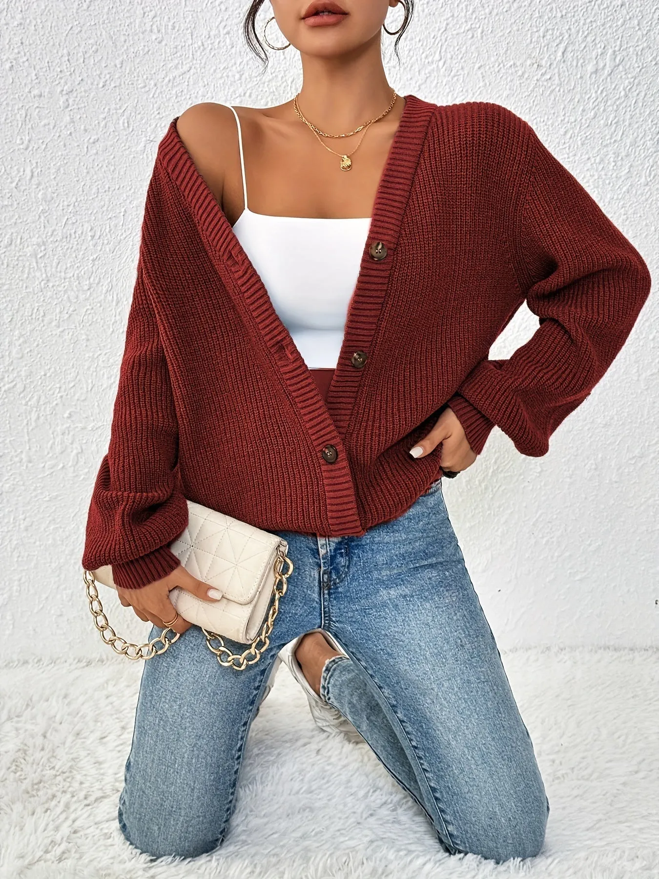 Althea | Cardigan with Buttons