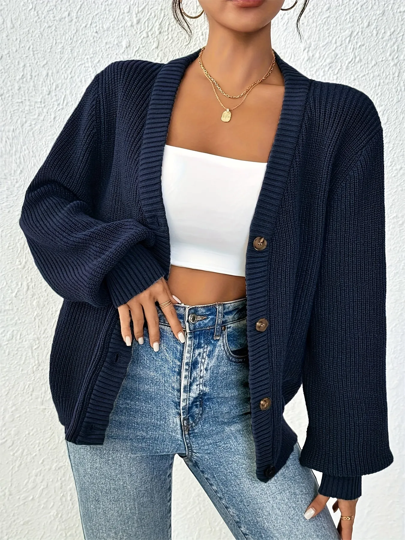 Althea | Cardigan with Buttons