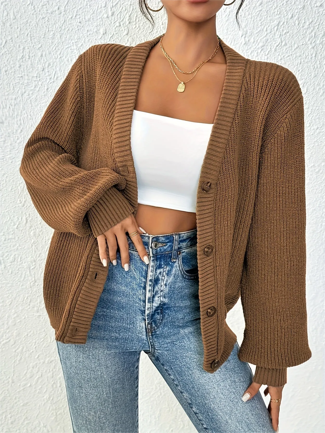 Althea | Cardigan with Buttons