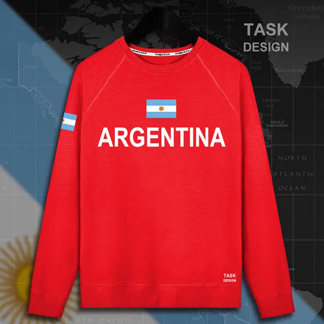 Argentina Argentine AR mens hoodie pullovers hoodies men sweatshirt thin new streetwear clothing jerseys tracksuit nation flag