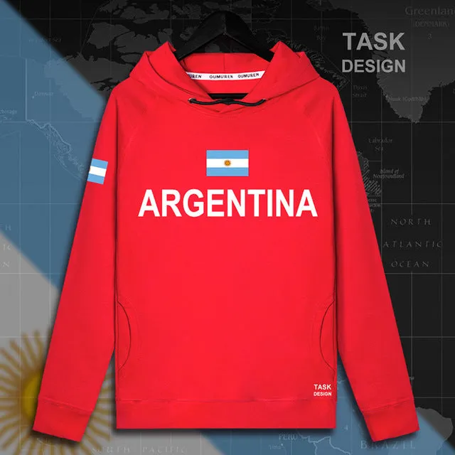 Argentina Argentine AR mens hoodie pullovers hoodies men sweatshirt thin new streetwear clothing jerseys tracksuit nation flag
