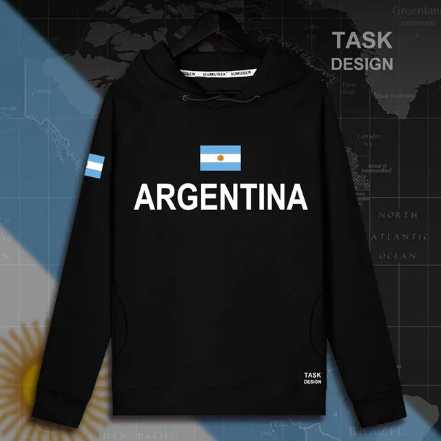 Argentina Argentine AR mens hoodie pullovers hoodies men sweatshirt thin new streetwear clothing jerseys tracksuit nation flag
