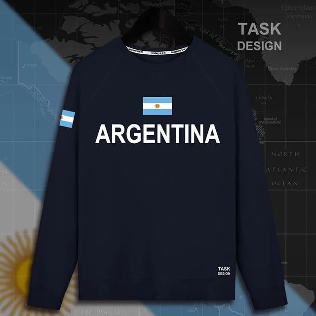Argentina Argentine AR mens hoodie pullovers hoodies men sweatshirt thin new streetwear clothing jerseys tracksuit nation flag
