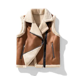 Ashley | Fur-Lined Women's Vest