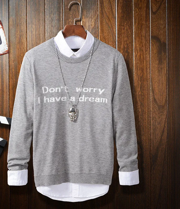 Autumn Winter Men Sweaters Cashmere Wool Pullovers Knitting Thick Warm Designer Slim Fit Casual Knitted Man Knitwear