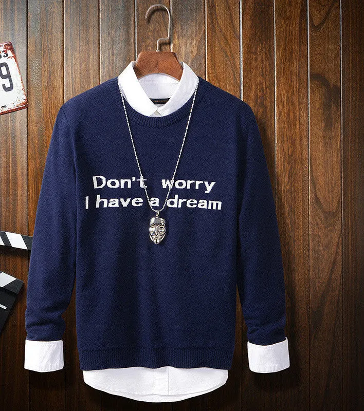 Autumn Winter Men Sweaters Cashmere Wool Pullovers Knitting Thick Warm Designer Slim Fit Casual Knitted Man Knitwear