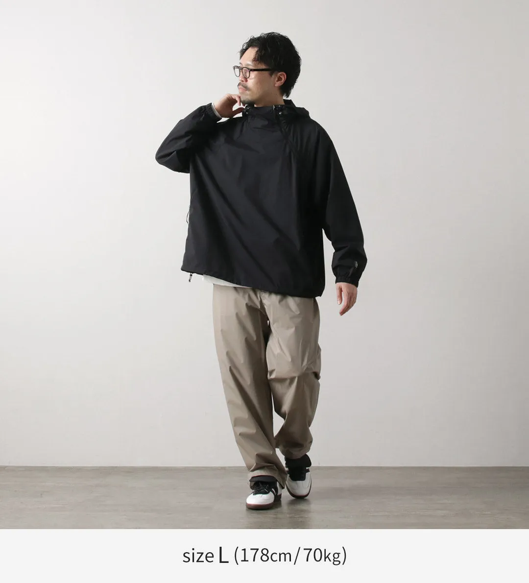 AXESQUIN / Helium Bias Zip Pullover