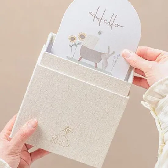 Baby Milestone Cards, Baby Bunny - Little Dutch