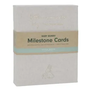 Baby Milestone Cards, Baby Bunny - Little Dutch