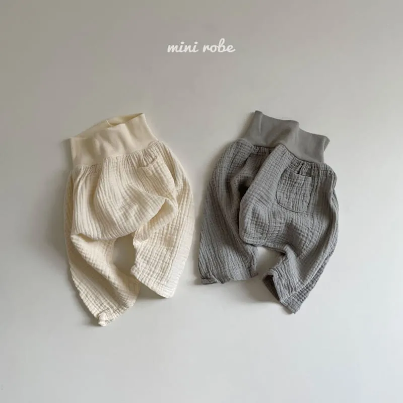 Baby Muslin Harem Pants