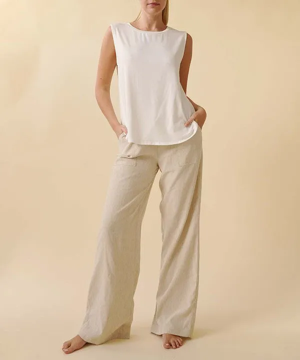 BAMBOO luxe linen pants