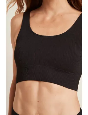 Bamboo Ribbed Seamless Bra by Boody