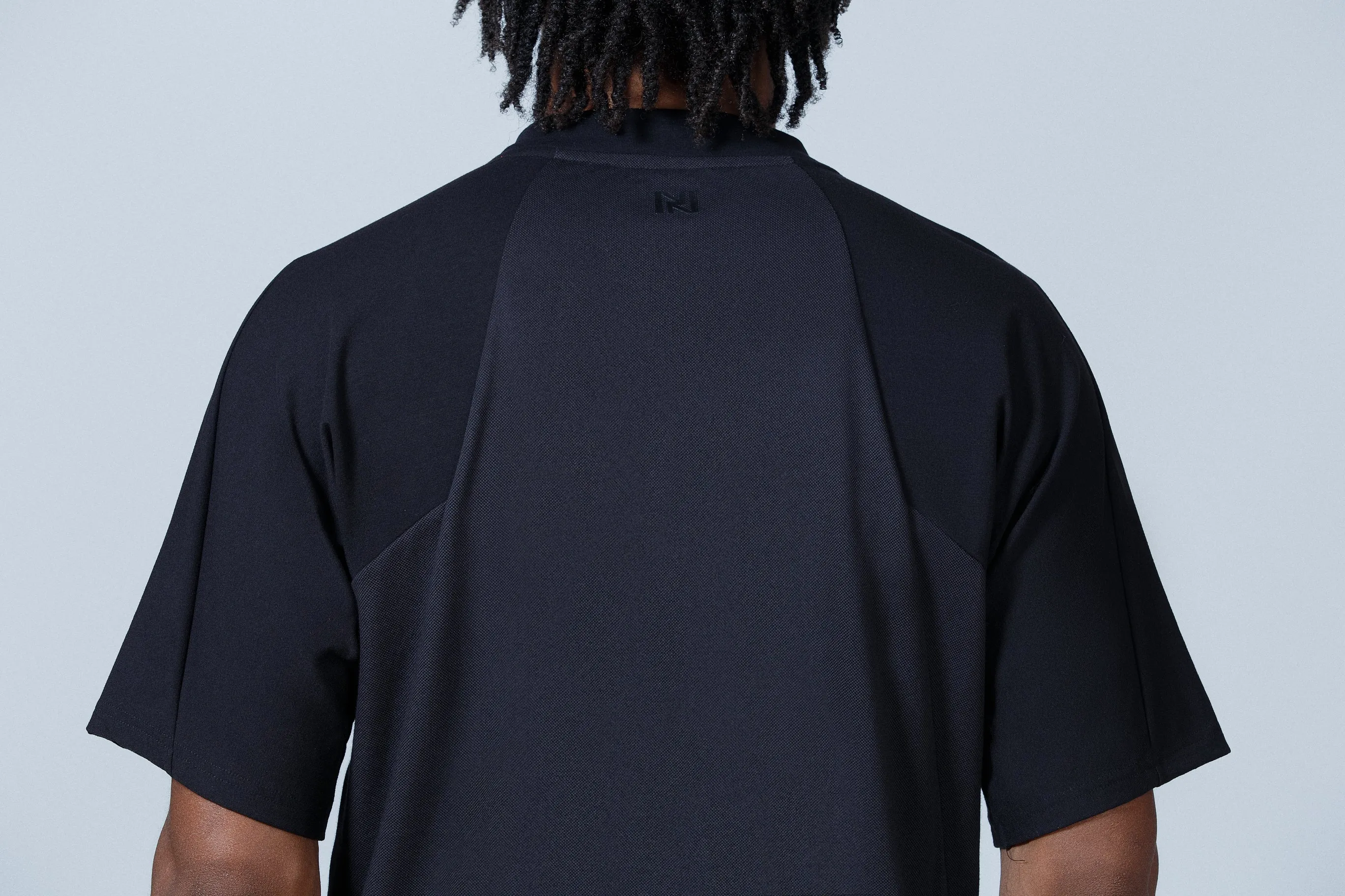 Bank Buck Mock Neck Shirt