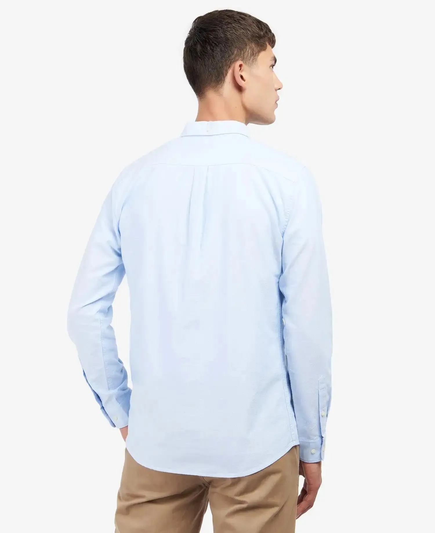 Barbour Men's Oxtown Tailored Oxford Shirt Sky Blue