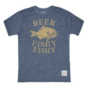 'BEER FISHY' T-SHIRT - RETRO BRAND
