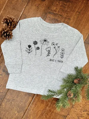 Bees   These Long Sleeve Tee - Kids