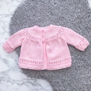 Bespoke Pink Matinee Jacket