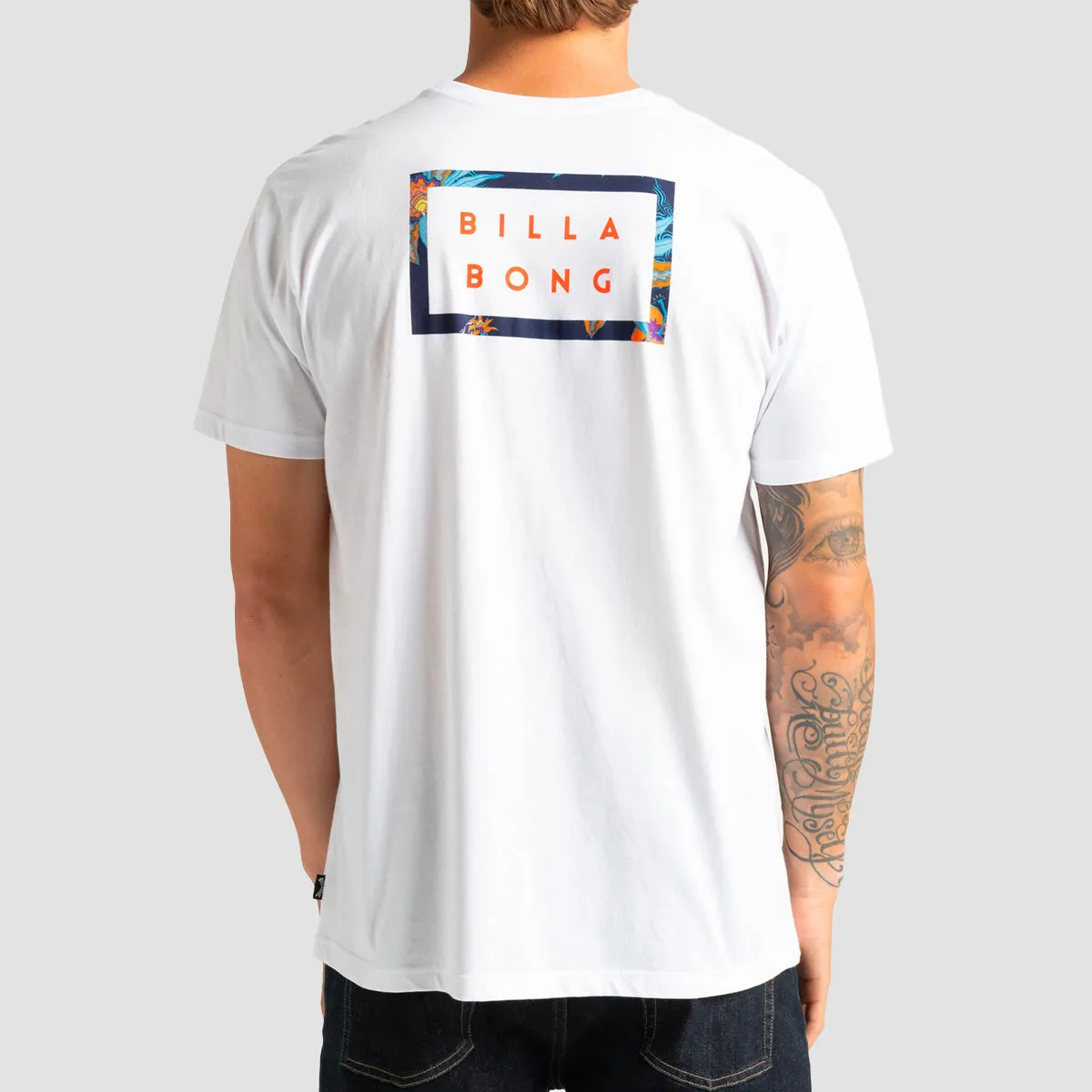 Billabong Die Cut Theme T-Shirt White