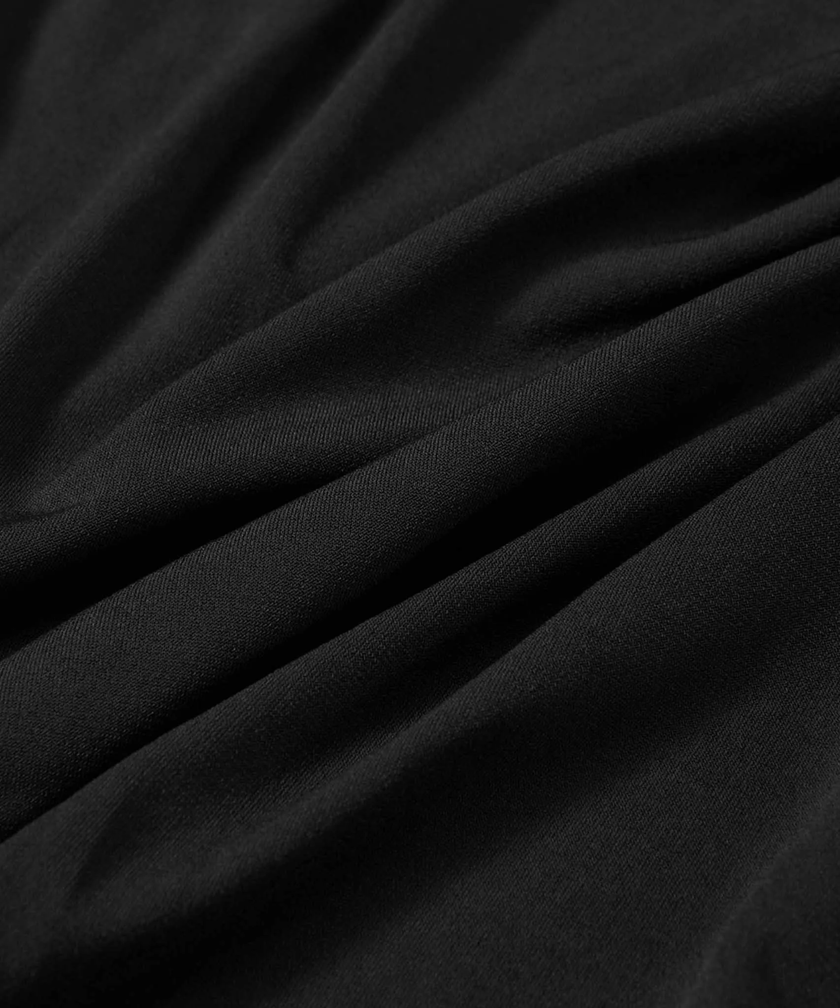 Black Sleeveless Jersey Cardigan