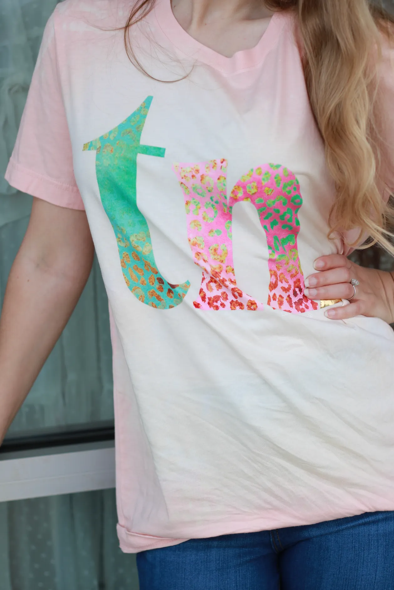 Bleached Leopard TN Tees