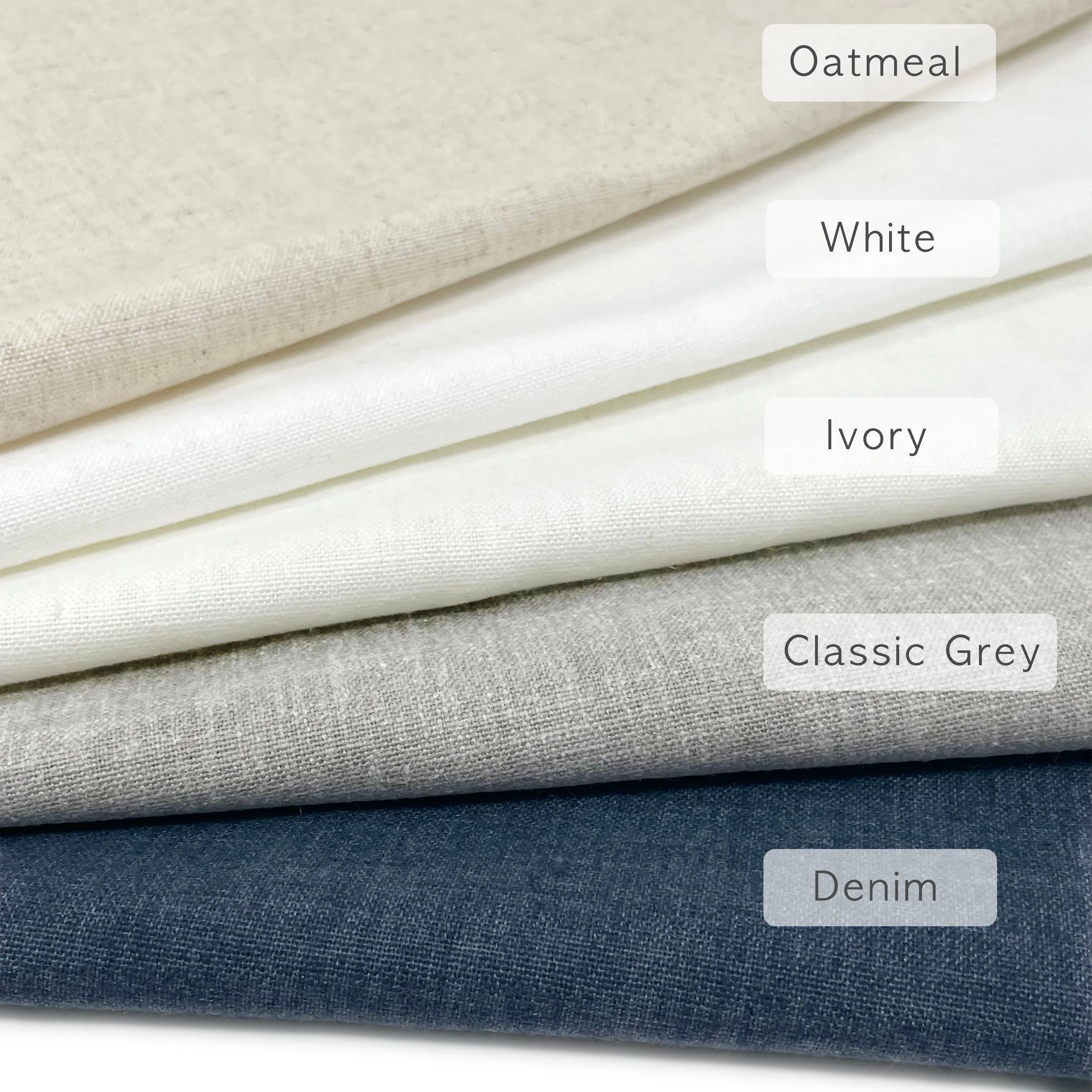 Blend Linen Fabric By The Yard/CL1048