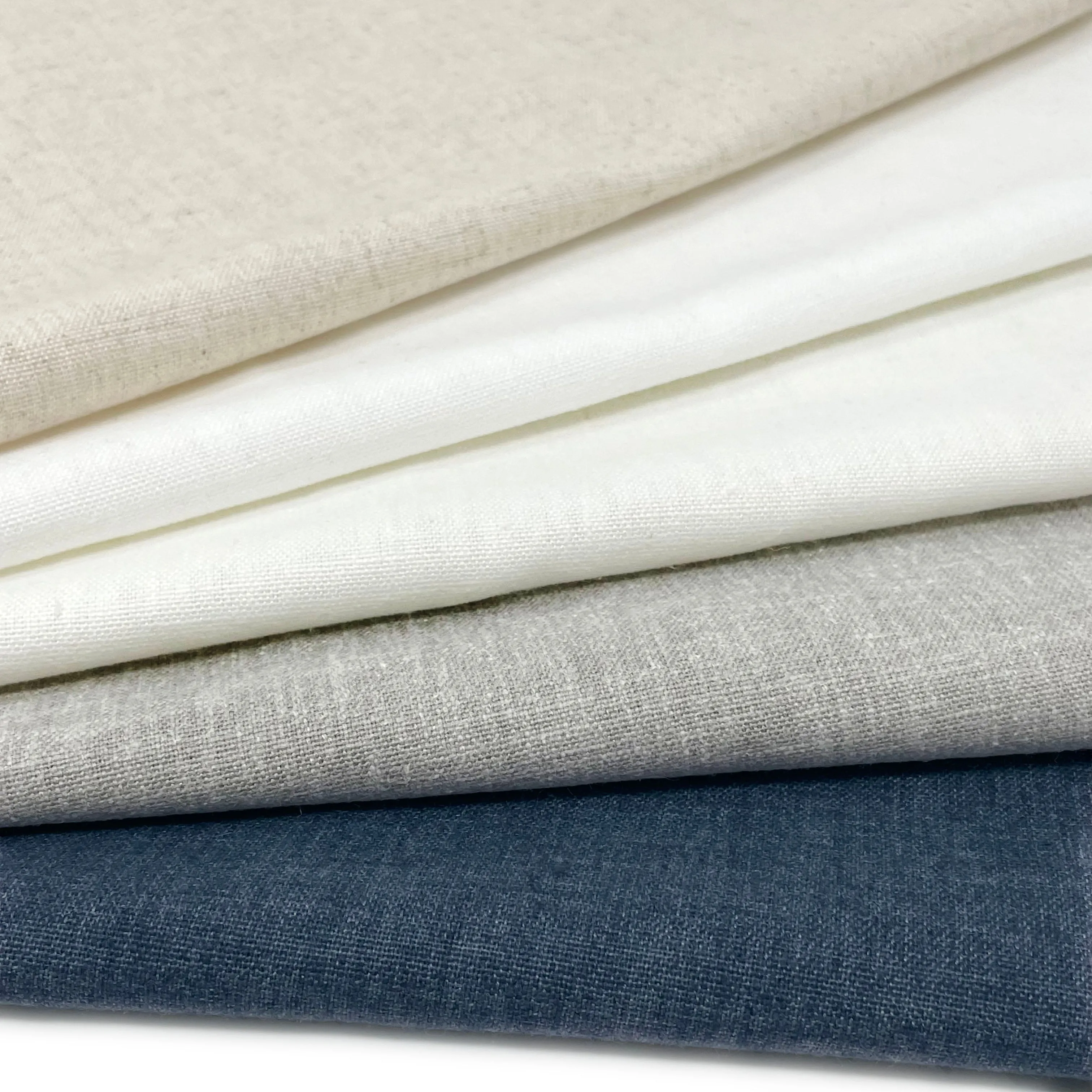 Blend Linen Fabric By The Yard/CL1048