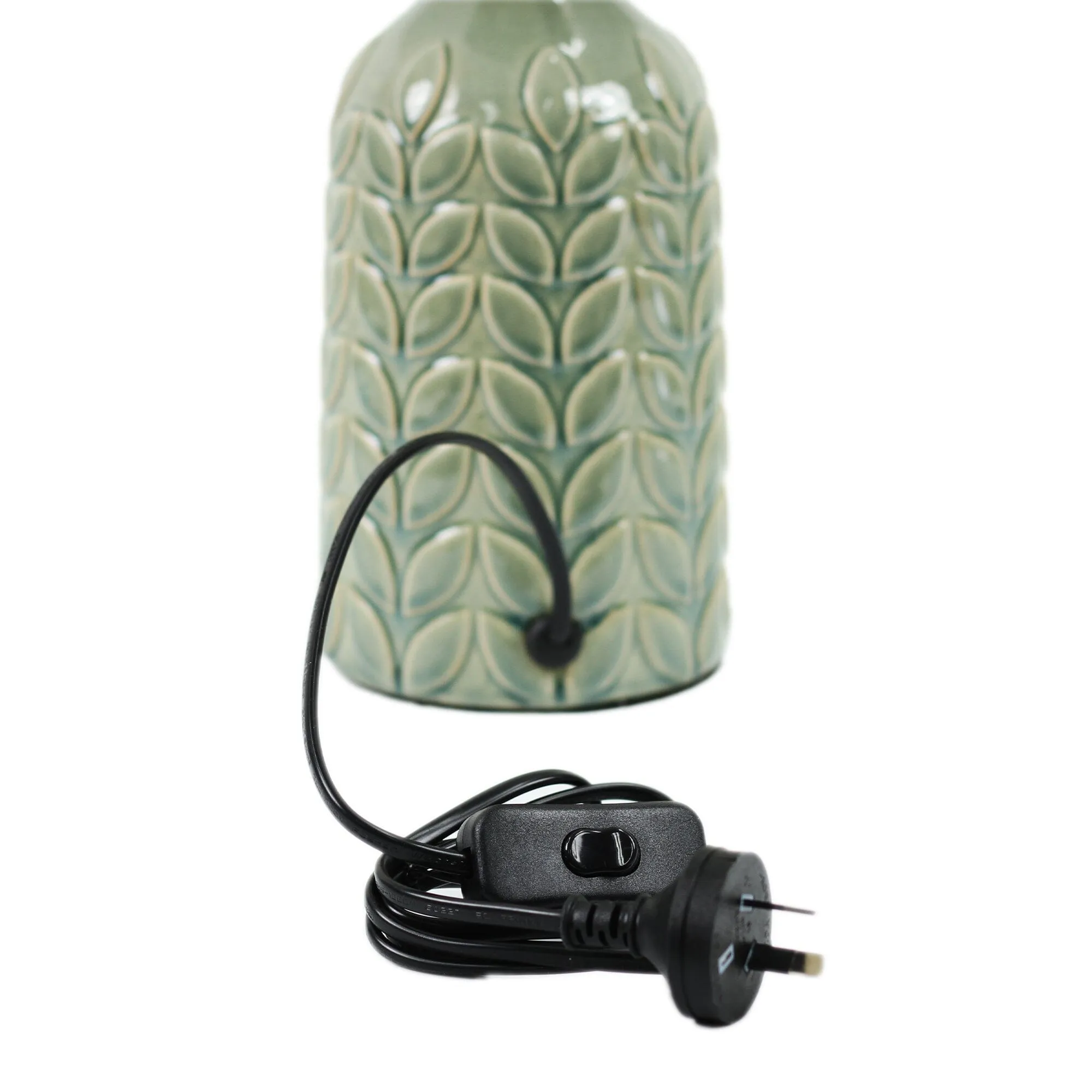 Bloom Ceramic Table Lamp - Green