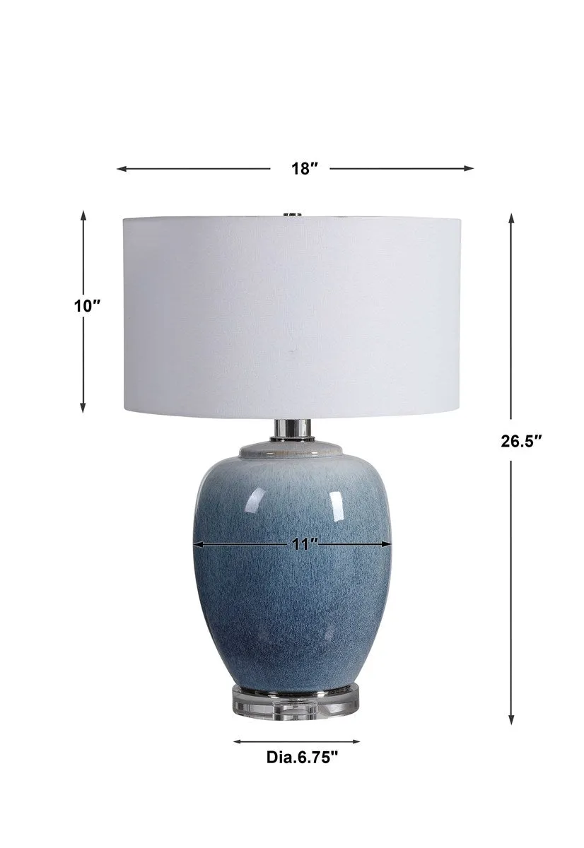 Blue Waters Table Lamp