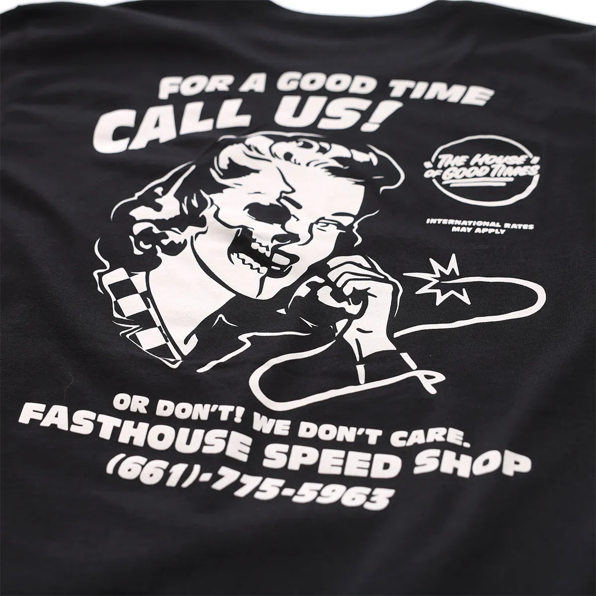 Call Us Tee - Black