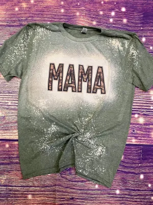 Camo Mama Bleached Tee