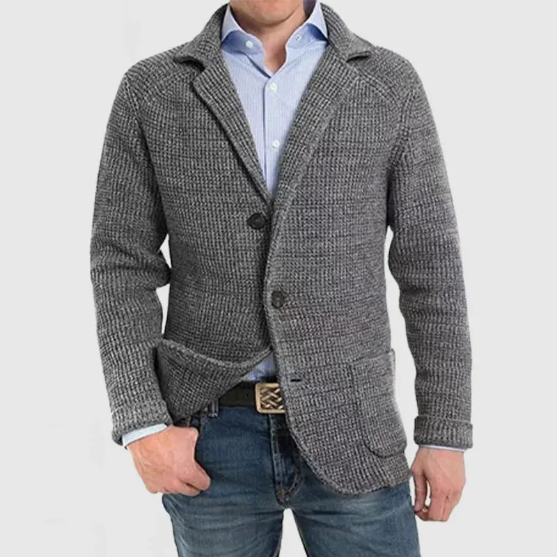 Carlo | Men's Long Sleeve Vest with Stylish Pockets