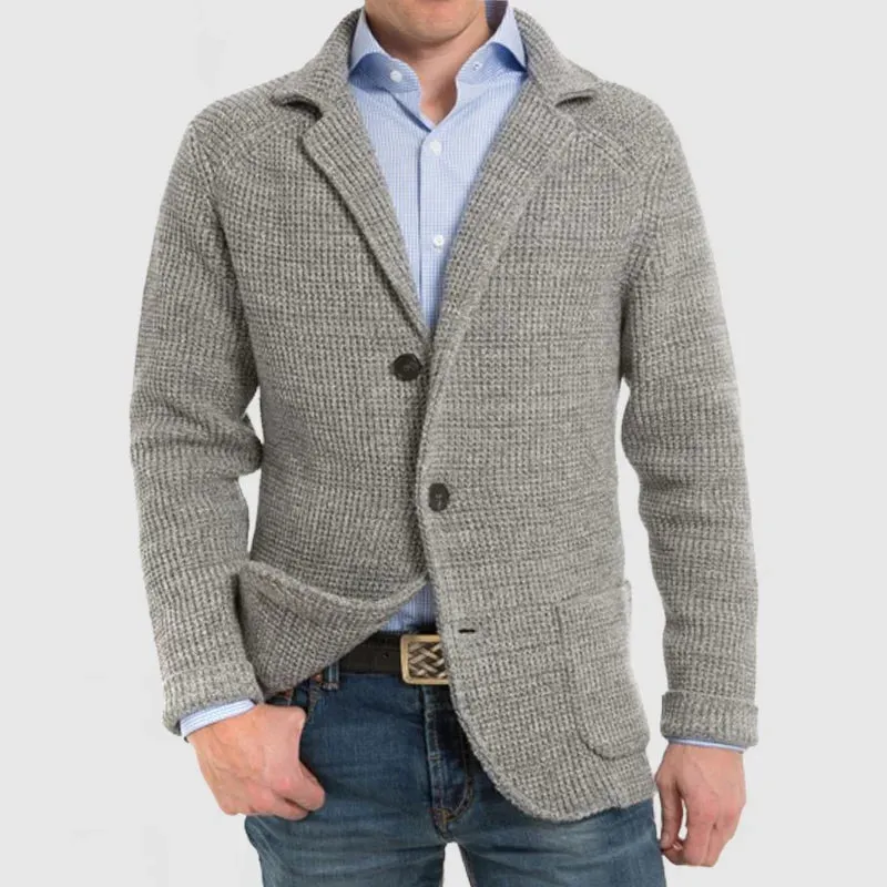 Carlo | Men's Long Sleeve Vest with Stylish Pockets