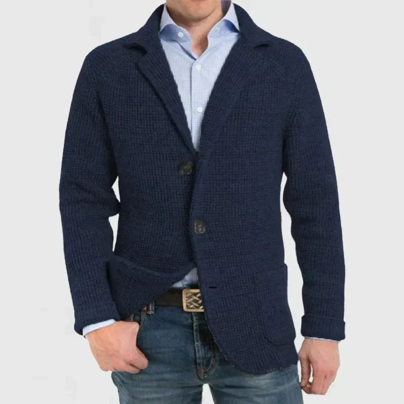 Carlo | Men's Long Sleeve Vest with Stylish Pockets