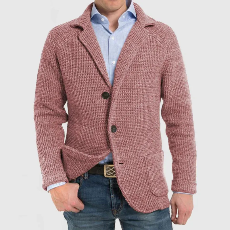 Carlo | Men's Long Sleeve Vest with Stylish Pockets