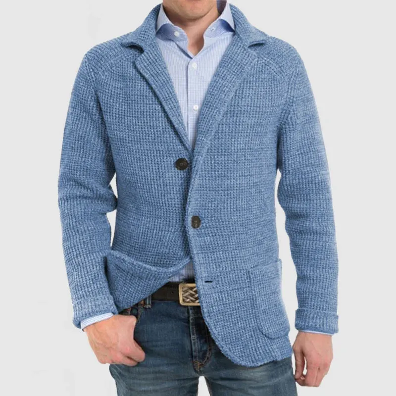 Carlo | Men's Long Sleeve Vest with Stylish Pockets