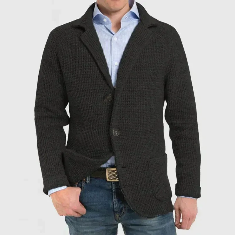 Carlo | Men's Long Sleeve Vest with Stylish Pockets