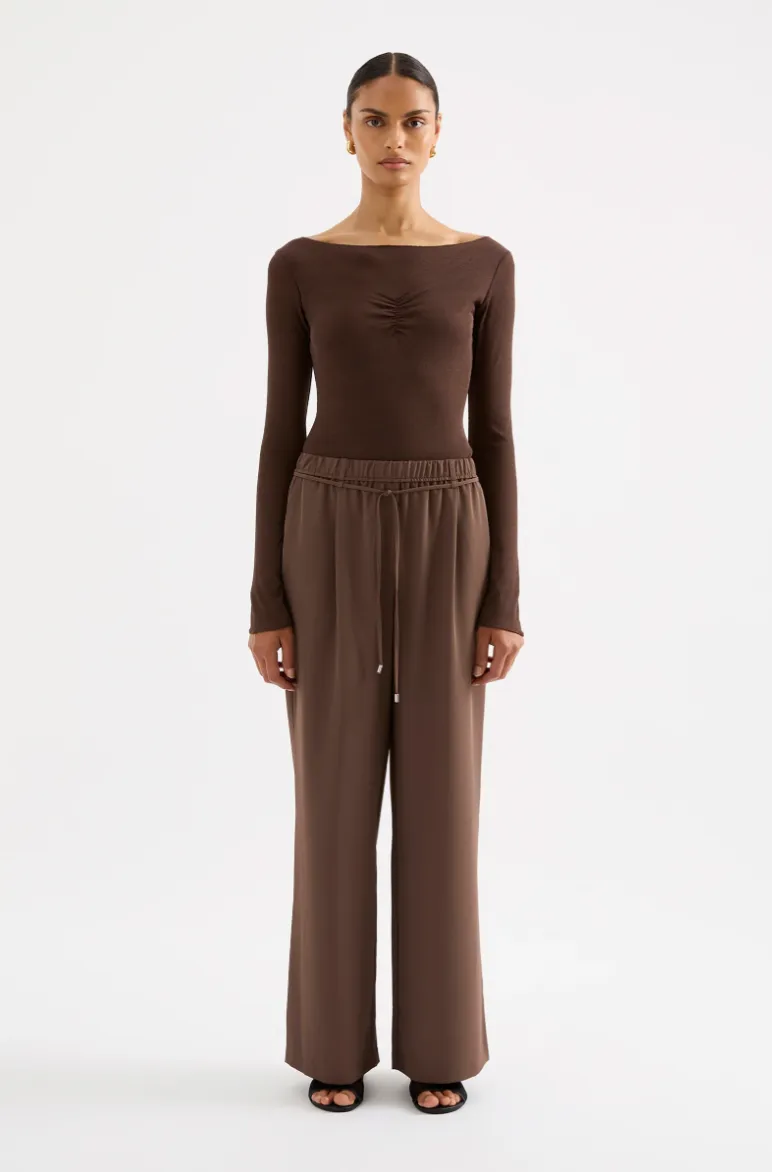 Clement LS Top Chestnut