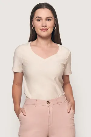 Closet Staples V-Neck Logo Tee
