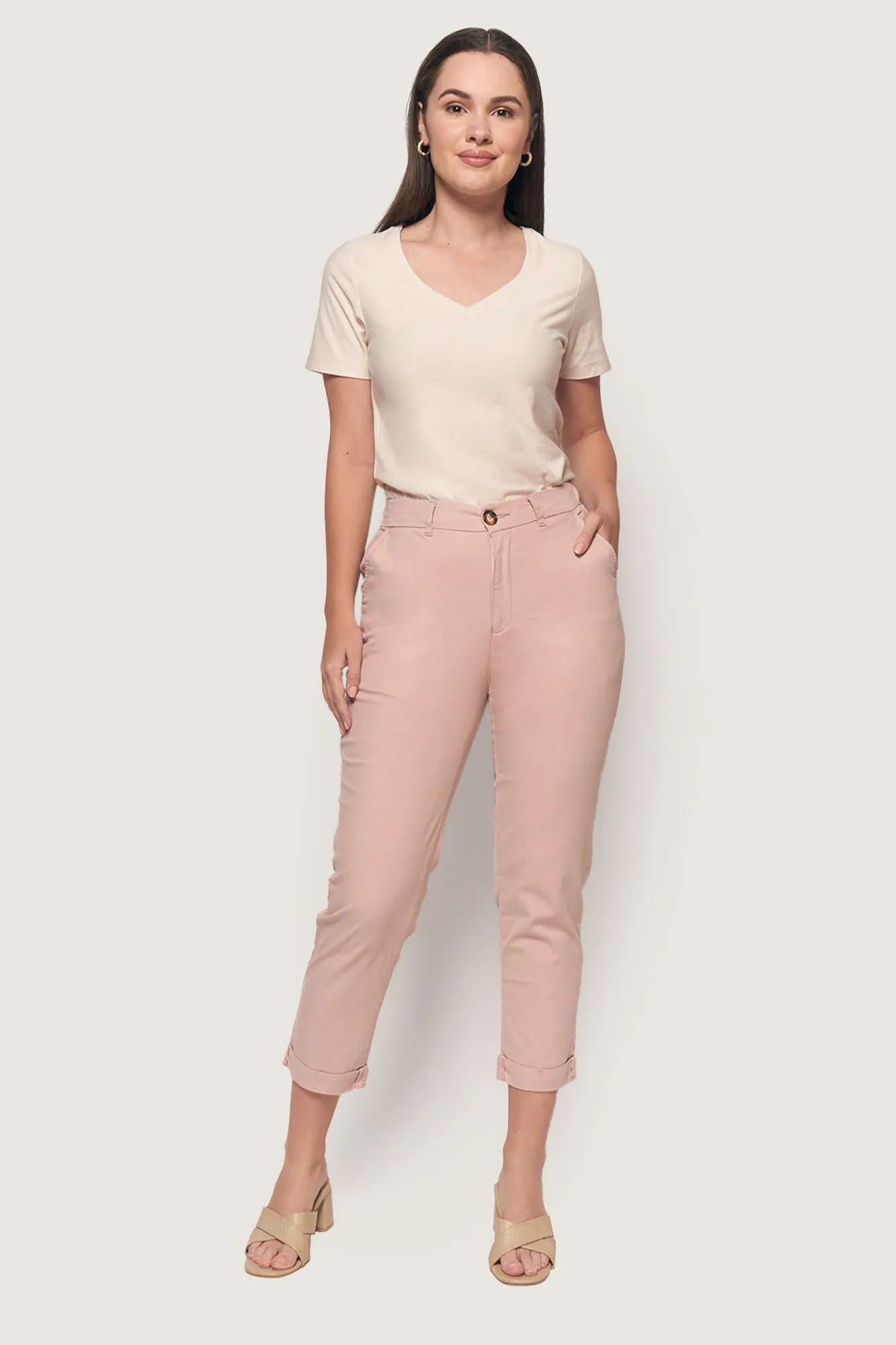 Closet Staples V-Neck Logo Tee
